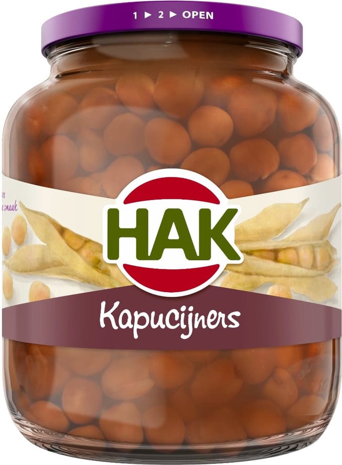 Hak Kapucijners 6 potten x 72 cl