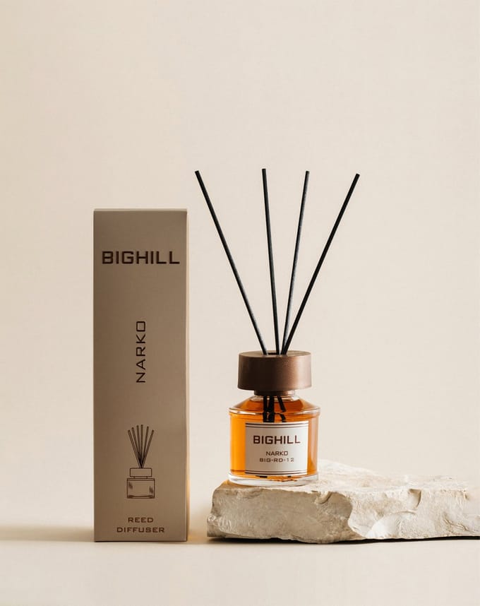 EYFEL Parfum d'ambiance Bighill Narko 120 ml - Parfum d'ambiance Bighill Narko