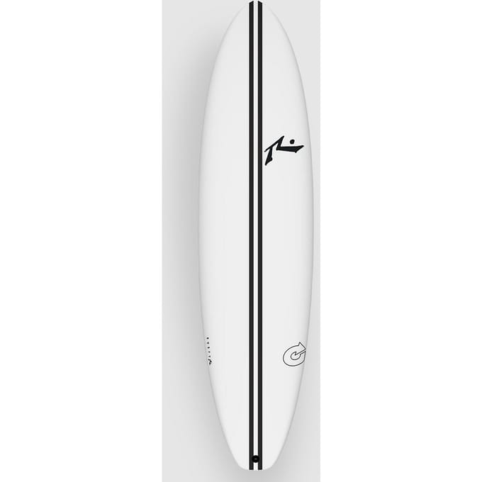Rusty Tec Egg Not Quad Single 7'2 Surfboard wit