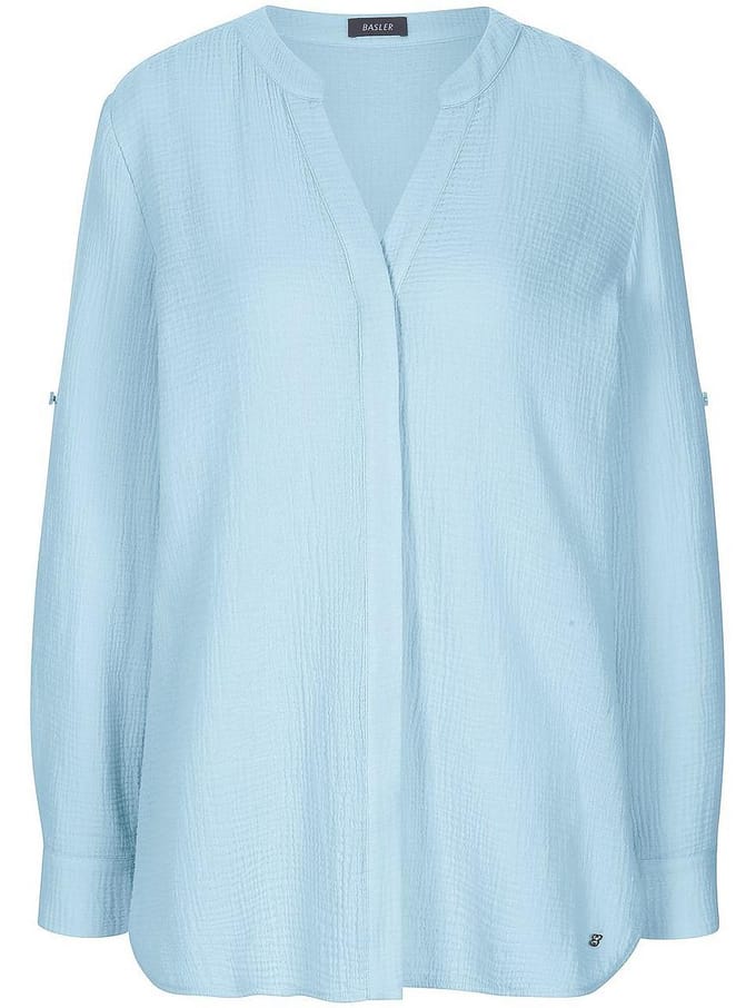 Lange blouse Van BASLER blauw