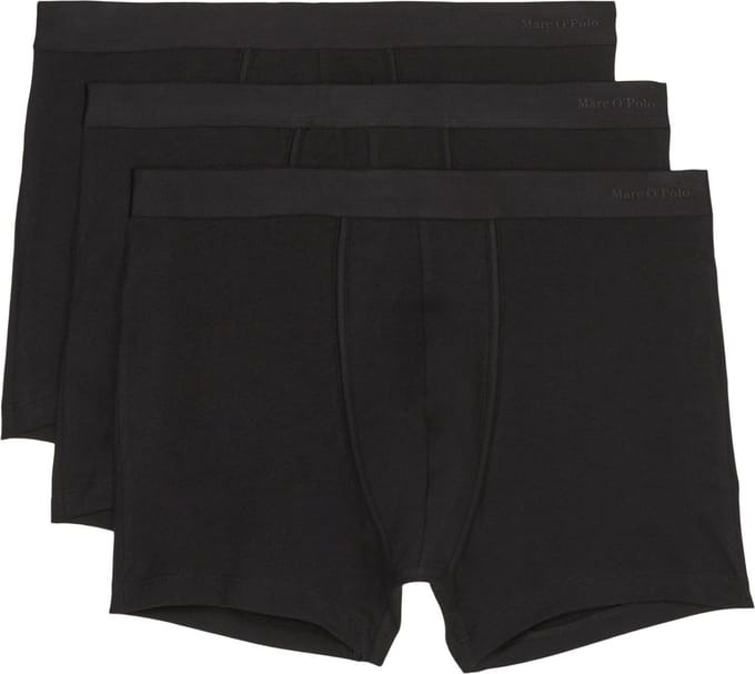 Marc O'Polo Heren lang short / pant 3 pack Essentials Cotton