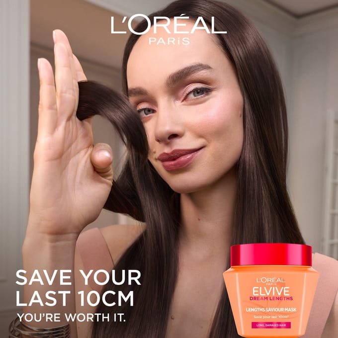 L'Oréal Paris Elvive Dream Lengths Masker voor Lang Haar 300 ml