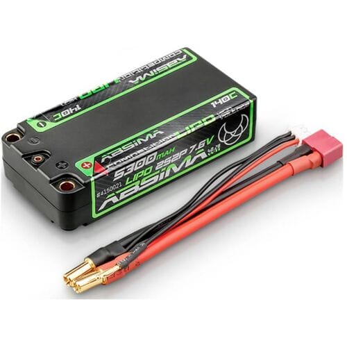 Absima LiPo accupack 7.6 V 5300 mAh Aantal cellen: 4 140 C Hardcase 5 mm, T-stekkers