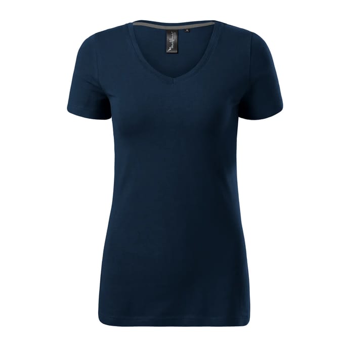 Dames-T-shirt met V-hals Malfini Premium Action 701