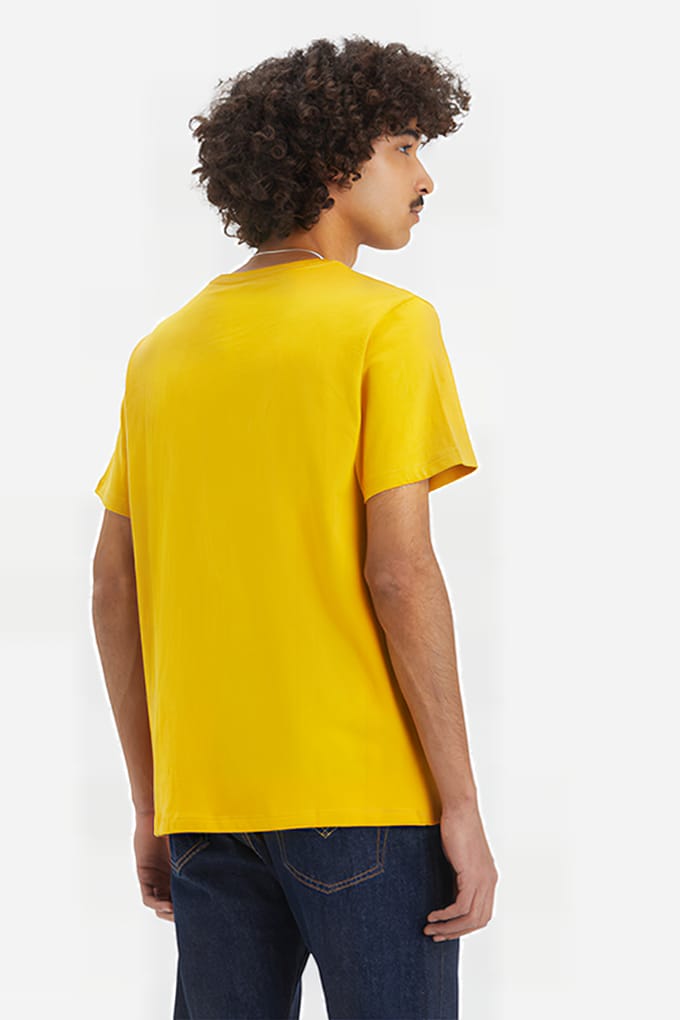 Levi's Ss Original Hm Tee Golden Yellow Jersey Taglia: S | Magliette basic Outlet | Uomo | Giallo