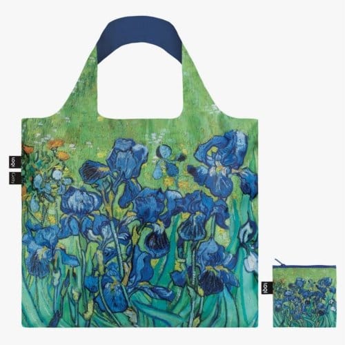 Loqi opvouwbare tas museum collection - irises, vincent van gogh