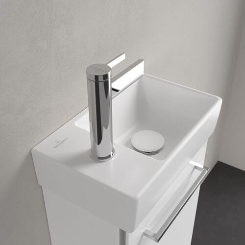 Villeroy & Boch Avento wash-hand basin 36 x 22 cm, basin on the right, without overflow, 43003RR1