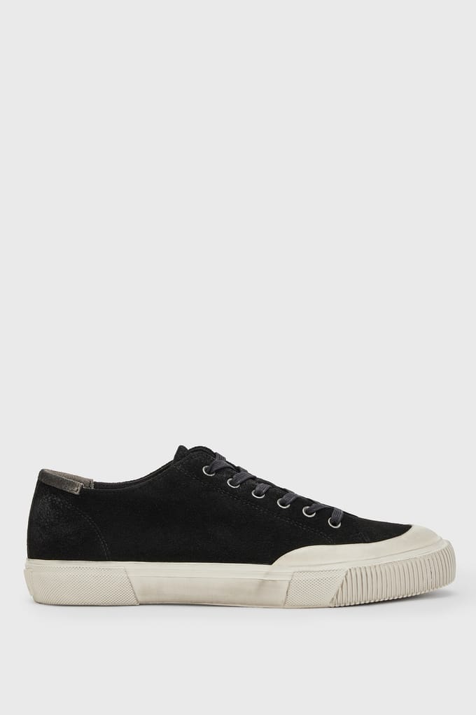 AllSaints Dumont Low Top Black Taglia: 46 | Sneakers Outlet | Uomo | Nero