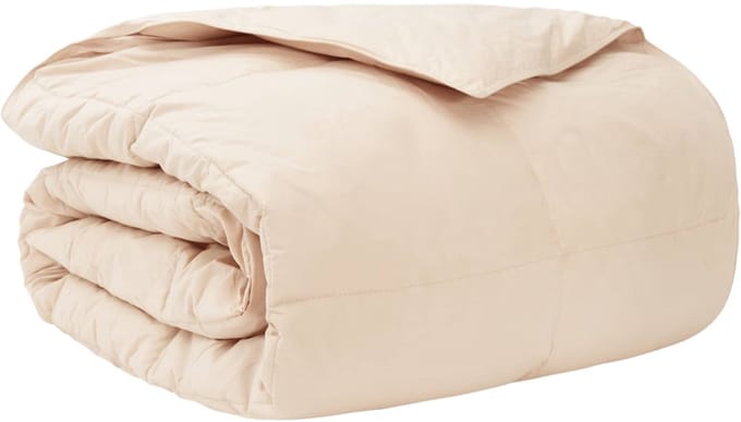 vidaXL - Winter - dekbed - Beige - 200 - x - 200 - cm - 100% - Natuurlijke - Kapok