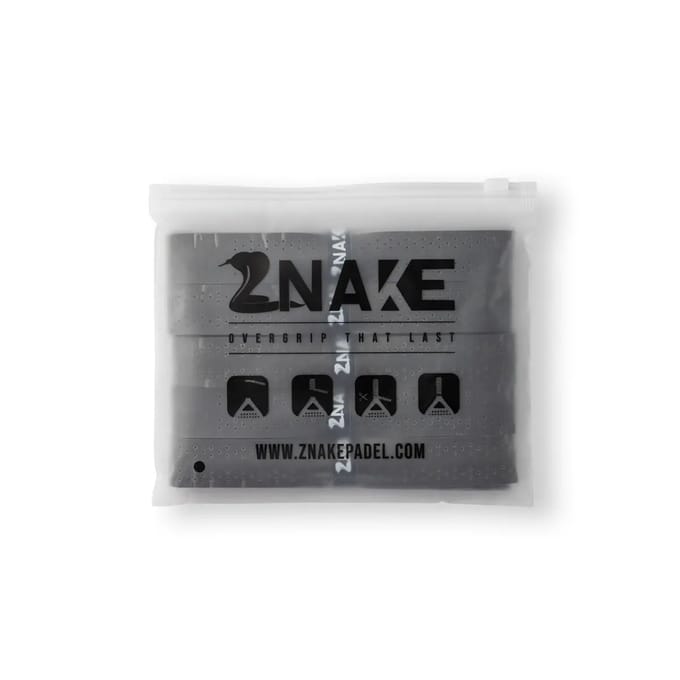 Znake Viper Padel Overgrip zwart (5 pack)