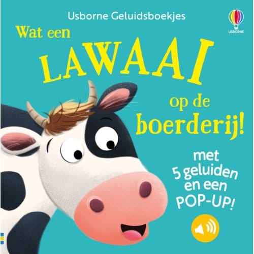 Wat Een Lawaai Op De Boerderij! - Usborne Geluidsboekjes