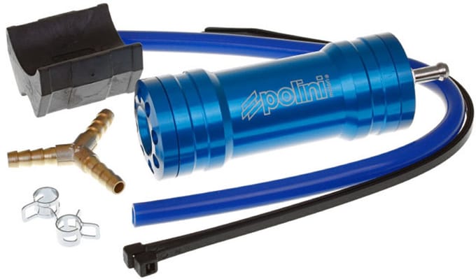 Powerbox Polini Aluminium blauw