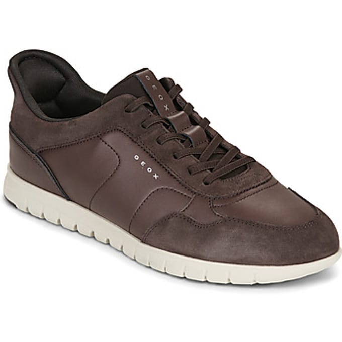 Geox FLEXTRIDEZERO PLUS herensneaker van leer U66NEA 0BC22 C6005 Fast-in