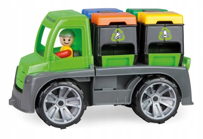 Lena Truxx Recycling Vrachtwagen Speelgoed - 3 Jaar+