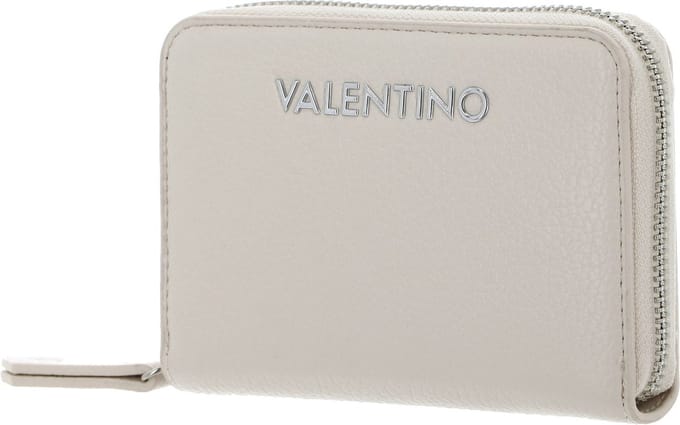 VALENTINO Portemonnee Conscious Re Zip Around Wallet Ecru Crème