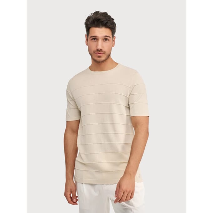 Blue Industry Het gestreepte t-shirt |