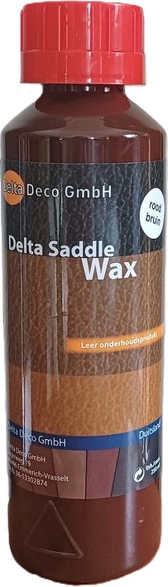 leeronderhoud-schaapsleer-saddlewax-roodbruin-Hoogwaardige wax bij 2 stuks extra korting