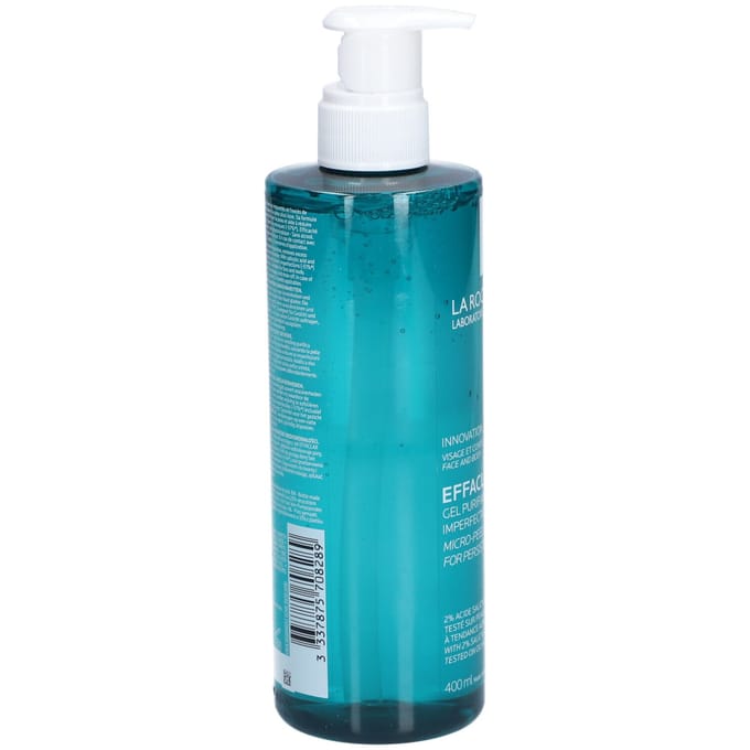 La Roche-Posay Effaclar Zuiverende Micro-Peeling Gel 400ml voor een onzuivere huid