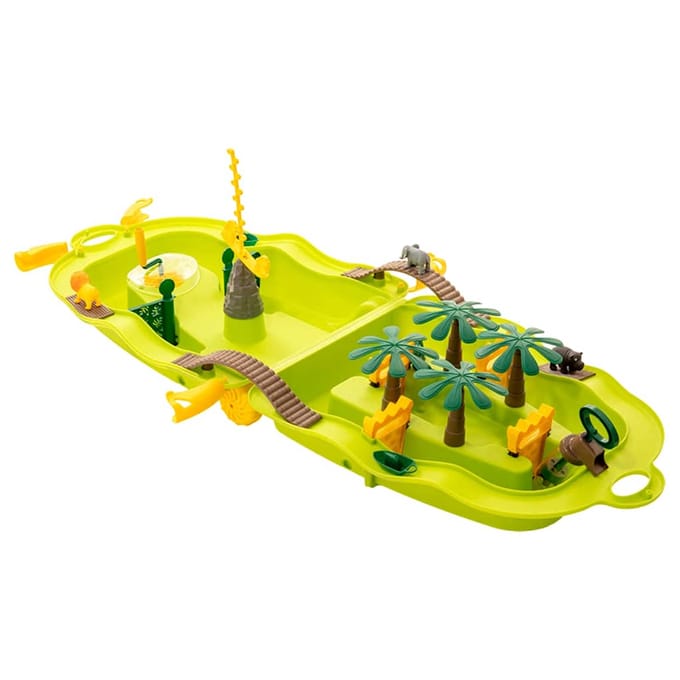 Vidaxl Water Speeltuin op Wielen, Jungle Thema, 51X21,5X66,5 Cm, Pp