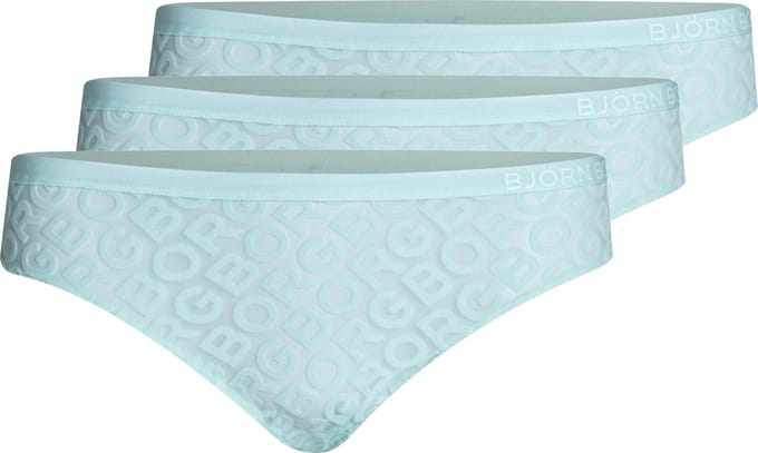 Björn Borg Dames slip Mint 3-pack maat 38