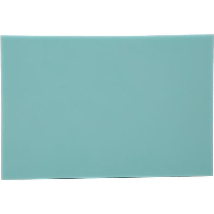 Bloc de sculpture fin en caoutchouc Jelly pour tampons faits main, vert menthe vert