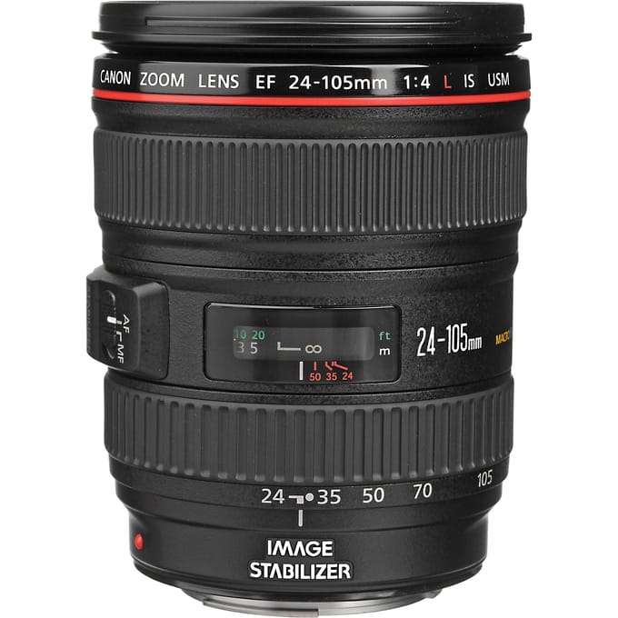 EF 24-105mm f/4.0 L IS II USM  Canon EF