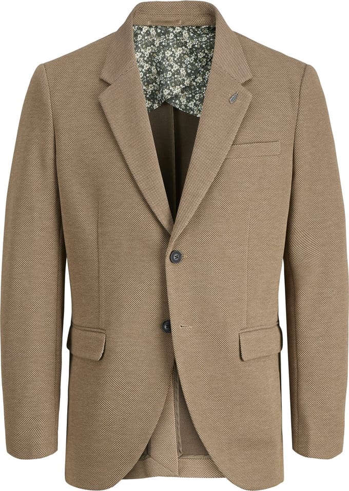JACK&JONES - JPRMARTIN LEEDS JERSEY BLAZER HR02 SN - Heren - Colberts