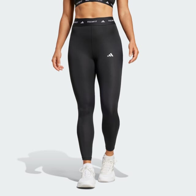 adidas Performance TECHFIT 7/8 Legging - Dames - Zwart