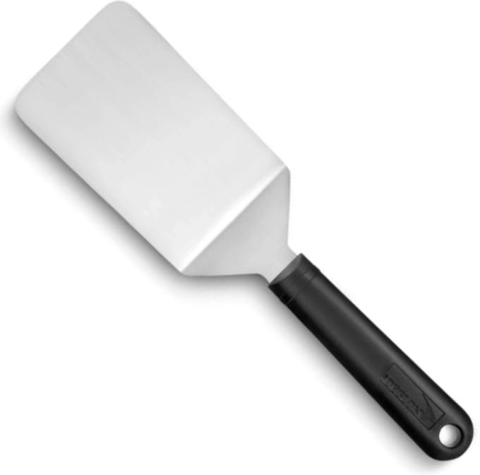 Déglon Flexibele gebogen spatel – Stop'Glisse® – Ideaal voor grill en plancha – 15x9 cm