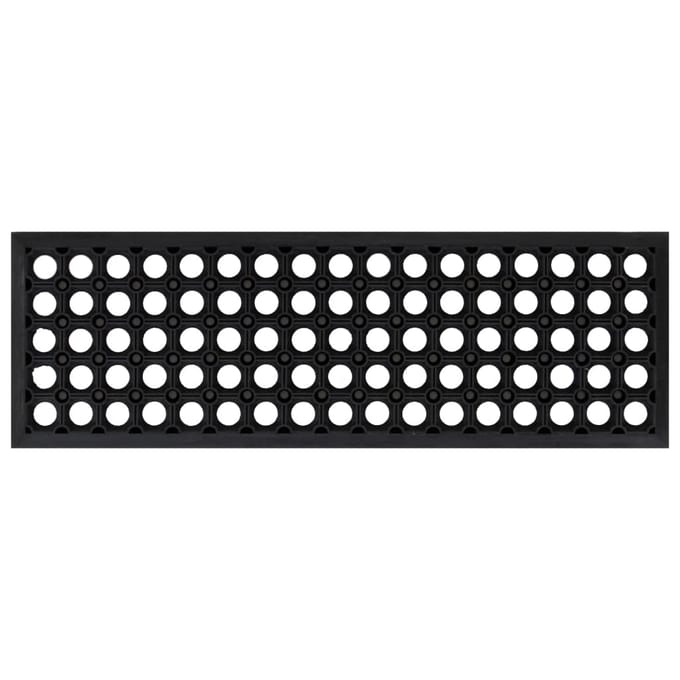 vidaXL - Trapmatten - 5 - st - 25x75 - cm - rubber
