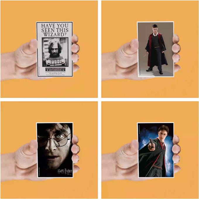 Set van 4 magneten SD Toys Harry Potter