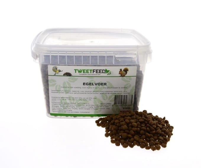 Tweetfeed Egelvoer 2,5L 1250 gram