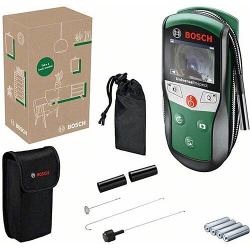 Bosch UniversalInspect - Inspectiecamera - Inclusief haak, spiegel, magneet, 2 beugels en opbergetui
