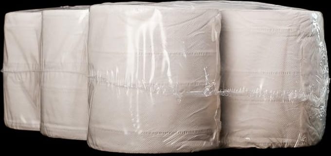 Diestpack Poetsrollen papier midi 6x150m 2 laags