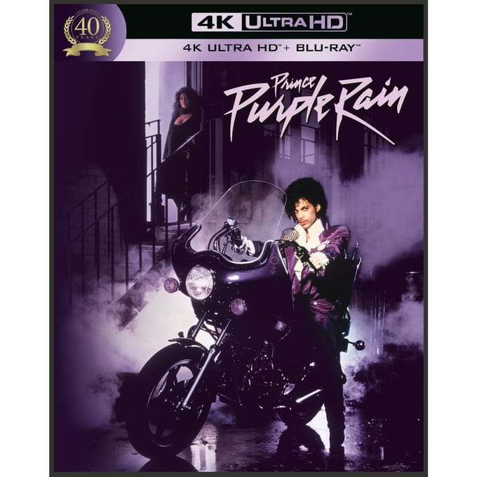 Purple Rain - 4K UHD + blu-ray - 40th Anniversary - Import