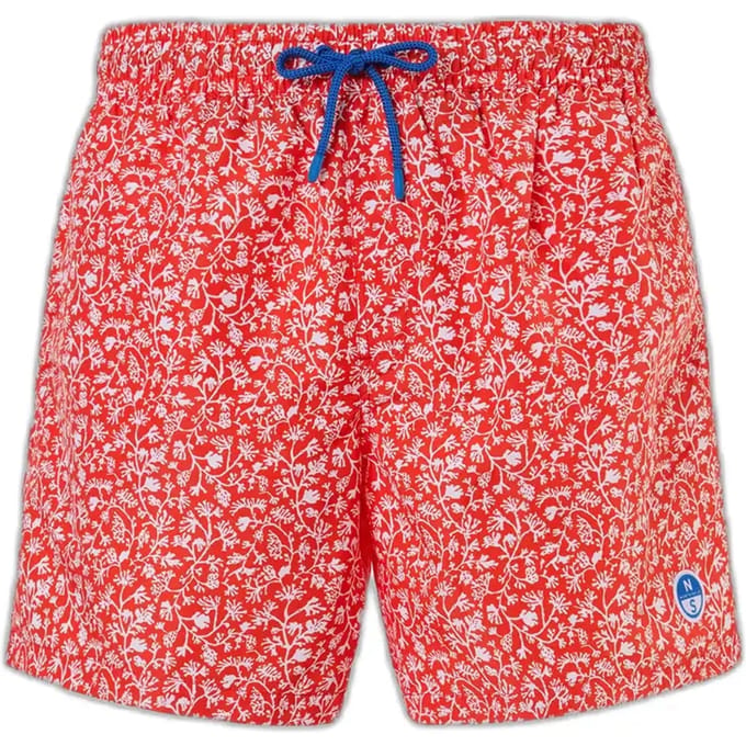 Lange zwemshort met print North Sails Basic Volley