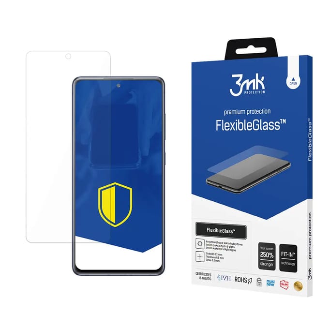 3mk, Flexibele Screenprotector Geschikt voor Galaxy S20 FE, Transparant