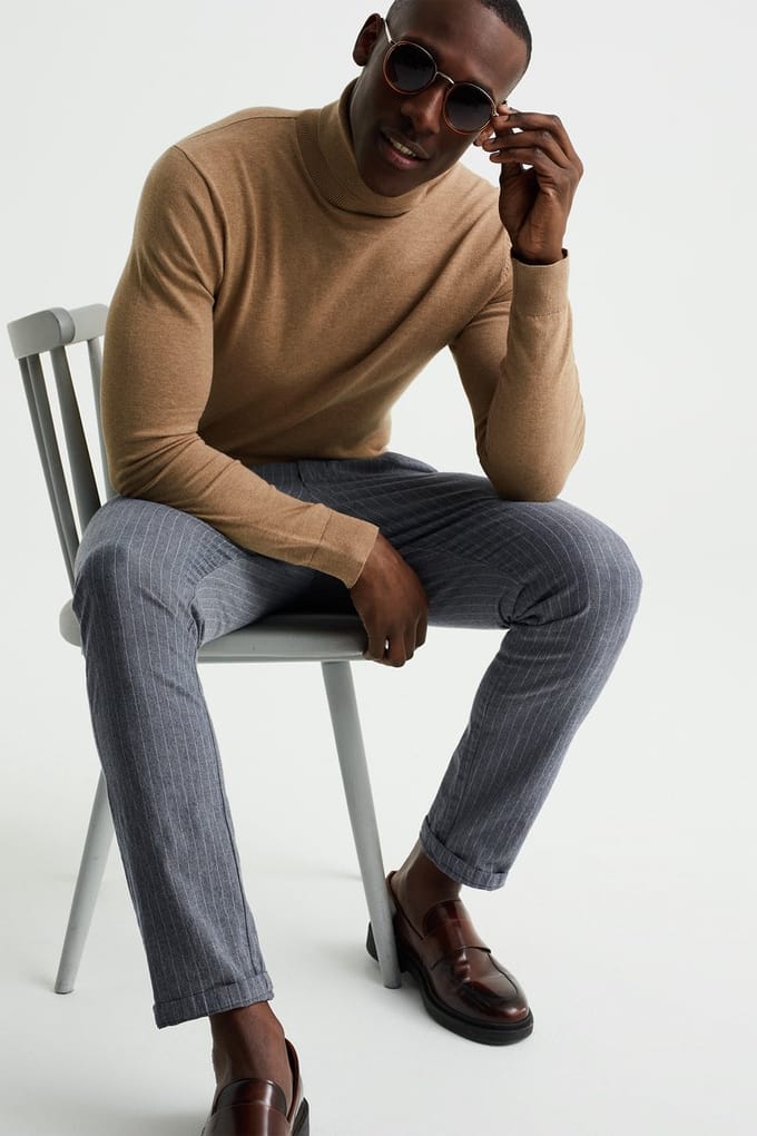 We Fashion Pullover Beige Größe: XXL | Turtlenecks Outlet | Herren | Braun