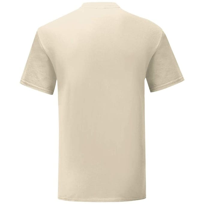 Fruit of the Loom Heren Iconisch 150 T-Shirt (Natuurlijk)