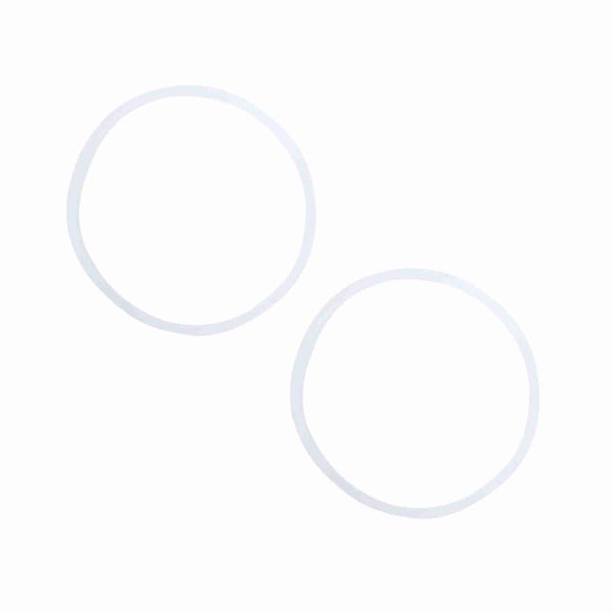 Lot de 2 joints d'étanchéité en caoutchouc de rechange pour centrifugeuse 600 W white