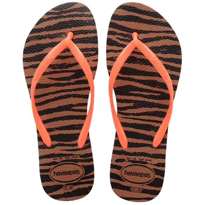 Havaianas Kids Slim Animals Rust Orange