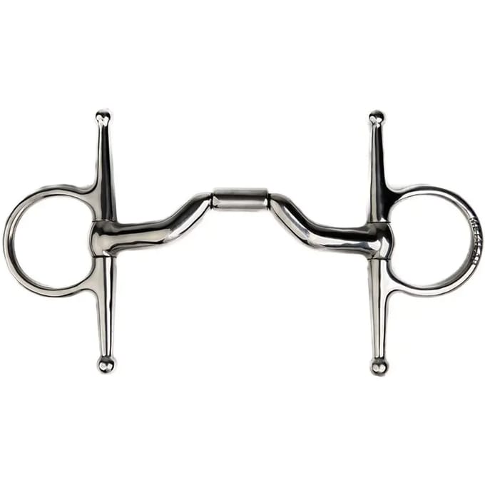Naaldbit voor gebogen paarden Metalab Elite