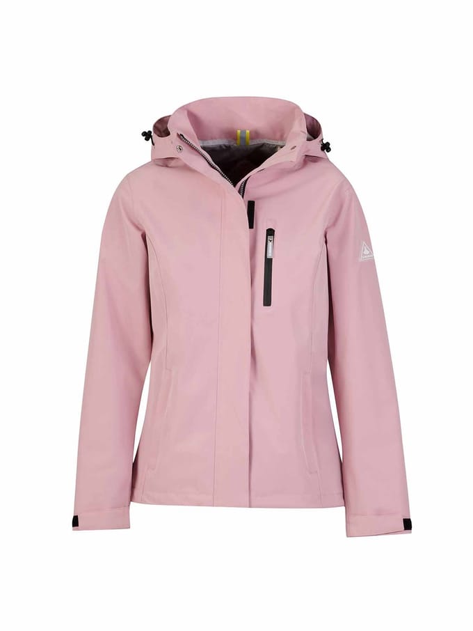 BJØRNSON Shelby Regenjas - Zomerjas Dames - Winddicht - Maat 52 - Oud Roze