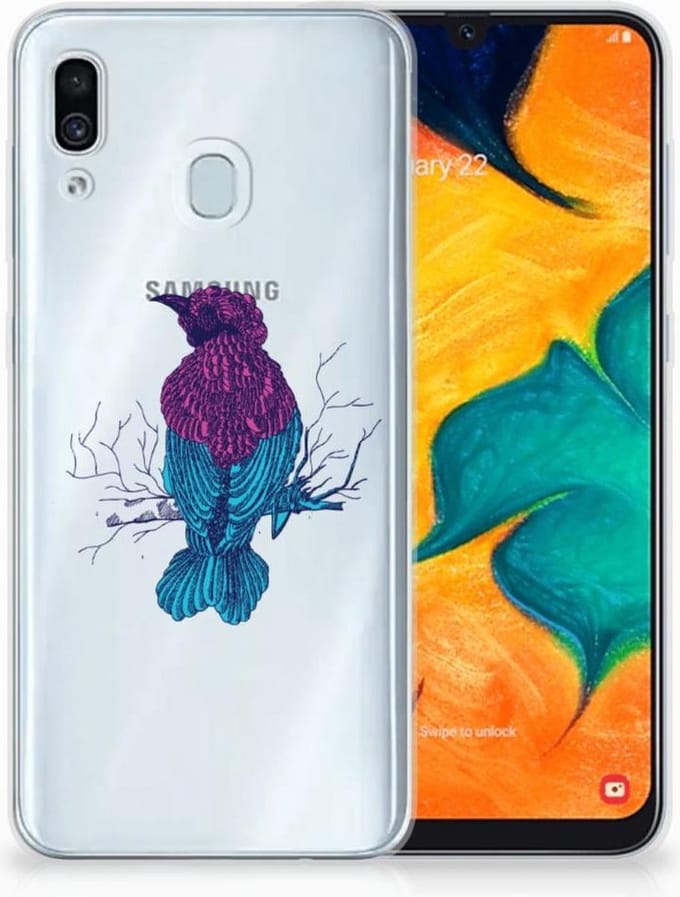 Samsung Galaxy A30 Telefoonhoesje met Naam Merel