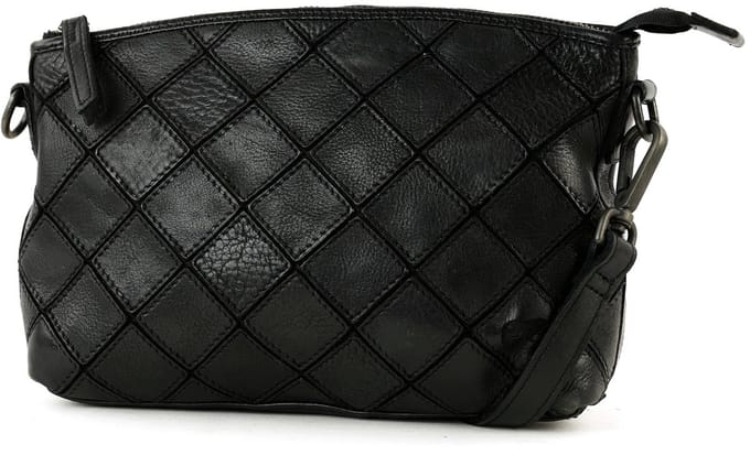 Bear Design Louise Leren Schoudertas - Crossbodytas - Zwart