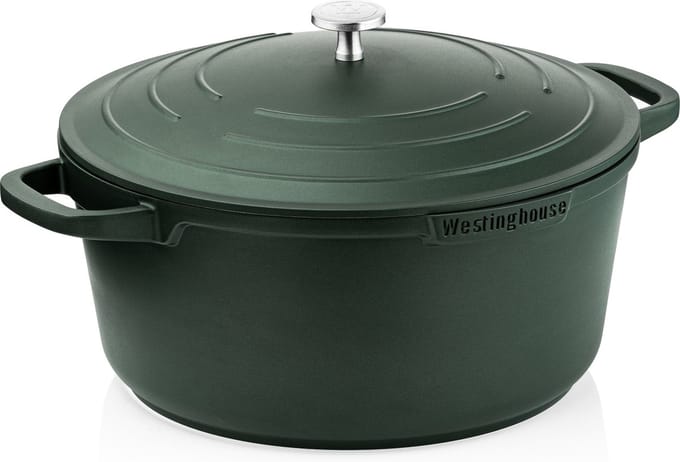 Westinghouse Performance Braadpan – Ø28 cm – Inductie Pan – Inclusief Deksel – Groen