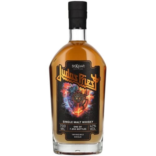 St. Kilian Judas Priest INVINCIBLE SHIELD Single Malt Whisky 47% Vol. 0,7l