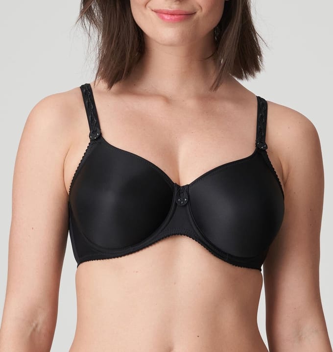 PrimaDonna Satin Beugel Bh 0161332 zwart 85C