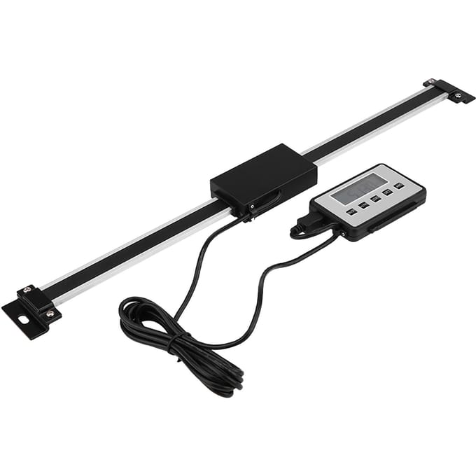 0-300mm Nauwkeurige Digitale Lineaire Schaal LCD Afleeskit voor Freesmachines Draaibanken white