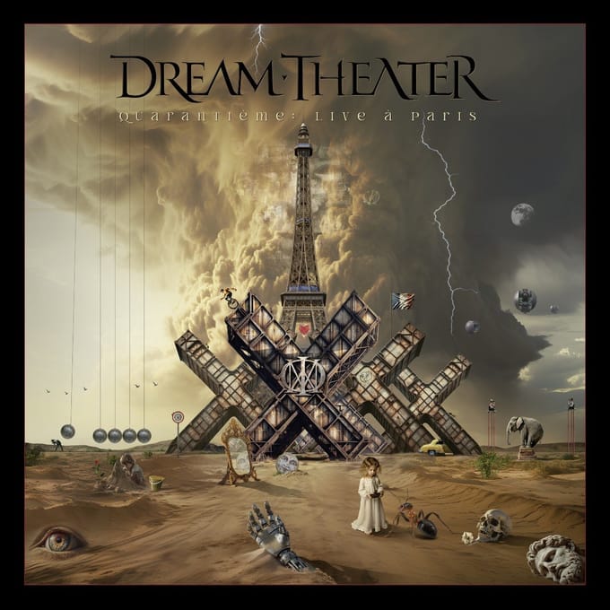 Dream Theater LP - Quarantième: Live à Paris - voor Geen - standaard